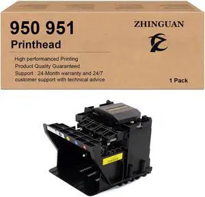 Ennovor Remanufactured 950 951 950xl 951xl Printhead Works for Officejet Pro 8100 8600 8620 8610 8650 251DW 276DW Printers