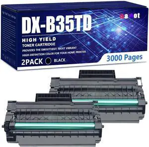 Ennovor DX-B352P High Yield Toner Cartridge for Sharp DX-B352P DXB352P Printer, No Chip, Achieving 3000 Pages,Black-2 Pack