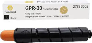 Ennovor GPR30 Black GPR-30 Toner Cartridge, GPR-31K 2789B003, 44,000 Page-Yield, Works with Printer Models Canon imageRUNNER Advance C5045 C5051 C5250 C5255