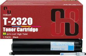 Ennovor T-2320 Toner Cartridges Compatible for Toshiba T-2320 T2320 T-2320U Toner Cartridge Work for Toshiba E-Studio 200L 202L 203L 230S 230 232 233 233P 280 280S Copiers, 48 X 12 X 10 cm, Black