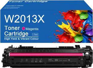 Ennovor 659X Toner Cartridge Compatible for HP 659X W2013X Magenta Toner Cartridges Work for HP Color Pro M255DW M255NW M282NW M283CDW M283FDW Printer