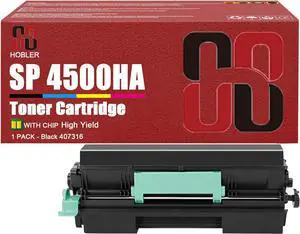 Ennovor SP 4500HA Toner Cartridges Compatible for Ricoh SP 4500HA 407316 Toner Cartridge Work for Ricoh SP 4510DN SP 4510SF Printers (12,000 Pages)