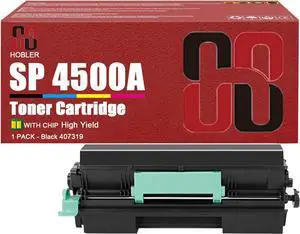 Ennovor SP 4500A Toner Cartridges Compatible for Ricoh SP 4500A 407319 Toner Cartridge Work for Ricoh SP 3600DN 3600SF 3610SF SP 4510DN 4510SF Printers (6,000 Pages)