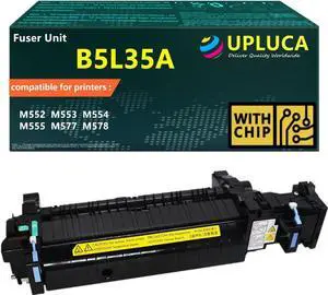 Ennovor B5L35A fuser Unit Replacement for HP B5L35A fuser Unit Works for HP Color Laserjet Enterprise M552 M553 M554 M555 M577 M578 M552dn M553n M554dn M555dn M577c M578c M578dn Printers (1-Pack,110V)