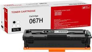 Ennovor 1 Pack 067H 5106C001 Black Toner Cartridge 067H 5106C001 Compatible 5106C001 Replacement for Canon i-SENSYS LBP633Cdw LBP632Cdw MF653Cdw MF654Cdw MF656Cdw Printer