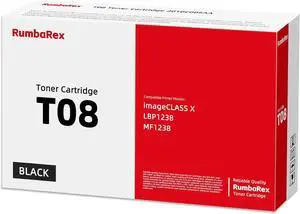 Ennovor T08 Black Toner Cartridge High-Yield 3010C005AA T08L Replacement for Canon T08 Toner Cartridge for imageCLASS X LBP 1238 MF 1238 LBP1238 LBP1238 II MF1238 MF1238 II Printer Ink 1-Pack
