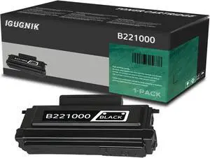 Ennovor 1 Pack B221000 Black Toner Cartridge Replacement for Lexmark B221000 Work with B2236dw MB2236adw | B221000