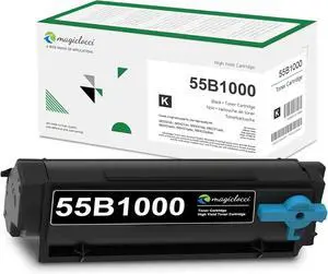 Ennovor 55B1000 Toner Cartridge High Yield (1-Pack) Compatible Replacement for Lexmark 55B1000 Toner Cartridge Work with MS331dn MS431dn MS431dw MX331adn MX431adn MX431adw Printer