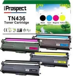 Ennovor TN436 Toner Cartridge Compatible for Brother TN436 TN436BK TN433 TN431 Replacement for Brother HL-L8360CDW HL-L8260CDW MFC-L8900CDW MFC-L8690CDW Printers (TN436BK TN436C TN436M TN436Y)