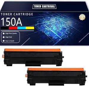 Ennovor 150A W1500A Black Toner Cartridge Compatible for HP 150A Toner Cartridges to Use for M110we M111a M111w MFP M141a Printer 2sets