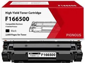 Ennovor F166500 Black Toner Cartridge: 1-Pack Compatible F166500 Toner Cartridge Replacement for Canon F166500 Printer [2,800 Pages]
