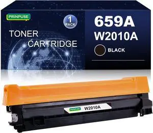 Ennovor 659A Black Toner Cartridge Compatible for HP 659A W2010A for HP Color Laserjet Enterprise M856 MFP M776, 16000 Pages