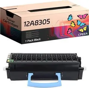 Ennovor 12A8305 Toner Cartridges Compatible with Lexmark E230 E232 E232T E234 E238 E240 E240N E240T Printers, High Yield 7000 Pages, Reliable Performance (1 Pack Black)