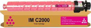 Ennovor Vylent IMC2000 IMC2500 Magenta Toner Cartridges Replacement for Ricoh 842309 Toner Cartridge for Savin Lanier IM C2000 C2500 Printer Ink 1-Pack
