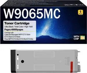 Ennovor W9065MC Toner Cartridge Compatible for HP W9065MC W9064MC Toner Cartridges for HP Laserjet Managed MFP E73130dn E73135dn E73140dn Flow MFP E73130z E73135z E73140z