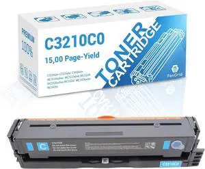 Ennovor C3210C0 C3224 C3326 C3426 Cyan Toner Cartridge 1,500 Page-Yield Works with Printer Models Lexmark C3210C0 C3224 C3326 C3426 MC3224 MC3326 MC3426