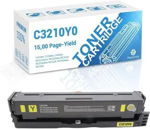 Ennovor Toner Cartridge Works with Printer Models Lexmark C3224 C3326 C3426 MC3224 MC3326 MC3426, Yellow 1,500 Page Yield (C3210Y0)
