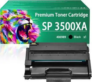 Ennovor SP 3500XA Toner Cartridge Compatible for Ricoh SP 3500XA 406989 Toner Cartridges Work for Ricoh Aficio SP 3500N 3500SF 3510DN 3510SF Printers