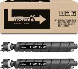 Ennovor TK-6347 TK6347 TK6347K 1T02XF0US0 Toner Cartridge Compatible with Taskalfa 4004i 5004i 6004i 7004i Copystar CS 4004i CS 5004i CS 6004i CS 7004i Printers|40,000 Pages,1 Pack Black