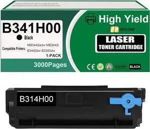 Ennovor B341H00 Black High Yield Toner Cartridge Compatible for MB3442adw, MB3442i, B3442dw, B3340dw Printers-3000Pages1Pack