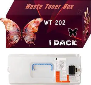 Ennovor WT-202 Waste Toner Box Compatible for Canon imageRUNNER Advance DX 4845i 6000i 6860i 6870i C3725i C3730i C3826i C3830i Printers, Print Up to 100000 Pages, Bright Colors (1 Pack Black)