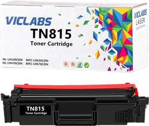 Ennovor TN815 Toner cartridges Replacement for Brother TN815 TN815BK Toner cartridges for use in Brother HL-L9430CDN HL-L9470CDN MFC-L9630CDN MFC-L9670CDN Printers(1- Pack, Black)