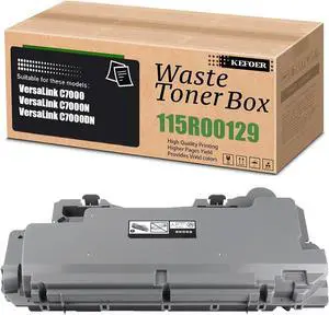 Ennovor C7000 Waste Toner Container Box Replacement Compatible for Xerox 115R00129 Work with VersaLink C7000 C7000N C7000DN Printer (1-Pack)