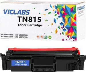 Ennovor TN815 Toner cartridges Replacement for Brother TN815 TN815C Toner cartridges for use in Brother HL-L9430CDN HL-L9470CDN MFC-L9630CDN MFC-L9670CDN Printers(1- Pack, Cyan)