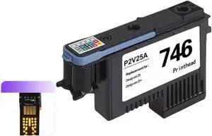 Ennovor Universal Printhead Compatible with 746 P2V25A Z6 Z9 Plotter Four Color Printhead