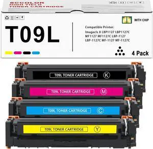 Ennovor Extra High Capacity T09L T09 Toner Cartridge Replacement for Canon T09 Toner for ImageCLASS X LBP1127 LBP1127C MF1127 MF1127C Series Printers