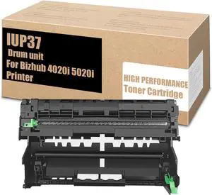 Ennovor Compatible Drum Unit Replacement for Konica Minolta IUP-37 IUP37, High Yield to Use with Bizhub 4020i 5020i Printer 1Pack