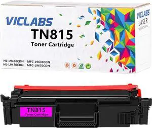 Ennovor TN815 Toner cartridges Replacement for Brother TN815 TN815M Toner cartridges for use in Brother HL-L9430CDN HL-L9470CDN MFC-L9630CDN MFC-L9670CDN Printers(1- Pack, Magenta)
