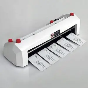 Ennovor Electric Cutting Machine, Automatic Business Card Cutter, Card Trimmer, for Printing Shops/Advertising Design Shops/Small Printing Factories,110V