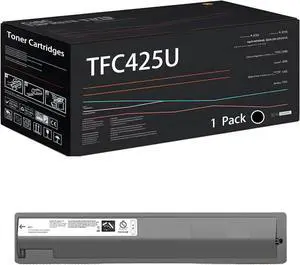 Ennovor TFC425U Toner Cartridges Compatible for Toshiba E Studio 3525AC 4525AC 5525AC 6525AC Printers, High Yield 40800 Pages (Black)