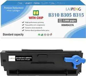 Ennovor B310 B315 B305 006R04376 Toner Cartridge Standard Capacity 3,000 Pages Remanufactured for Xerox B310 B305 B315 B305DNI B310DNI B315DNI Printer