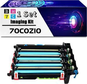 Ennovor 70C0Z10 Imaging Kit is Compatible for Lexmark CX310n CX410de CX410dte CX410e CX510de CX510dhe CX510dthe CX510the Printers (1 Set)