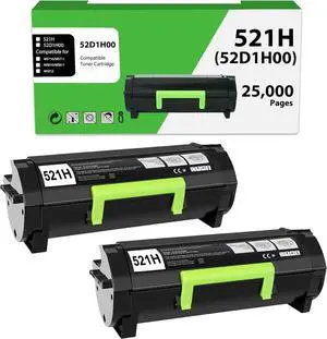 Ennovor 521H 52D1H00 Toner Cartridge Compatible Replacement for Lexmark 521H 52D1H00 for MS710 MS710n MS711 MS711dn MS810 MS810n MS810dn MS810de MS811 MS811n MS811dn MS811dtn MS812 MS812dn MS812de