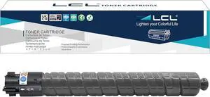 Ennovor LCL IMC300 IMC400 Black Toner Cartridge Replacement for Ricoh IM C300 C300F C400 C400F 842378 for Ricoh IMC300F IMC400F IMC400SF Printer (1-Pack)