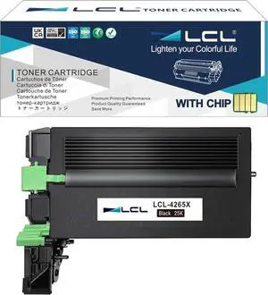 Ennovor LCL Remanufactured Toner Cartridge Replacement for Xerox 4265 4265X 4265S 4265XF 106R03104 106r02734 High Yield 25000 Pages WorkCentre 4265 4265X 4265S 4265XF (1-Pack, Black)