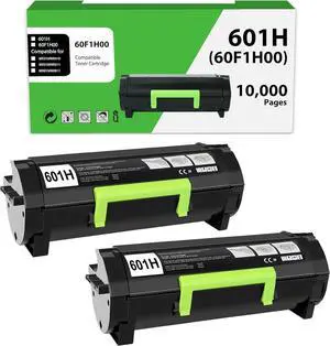 Ennovor 60F1H00 601H Toner Cartridge Compatible Replacement for Lexmark 601H 60F1H00 for MX310dn MX611de MX611dhe MX610de MX511de MX410de MX511dhe MX510de MX511dte MX611dte MX611dfe(10,000 Pages)