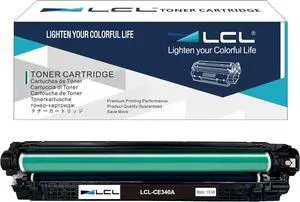 Ennovor LCL Remanufactured Toner Cartridge Replacement for HP 651A CE340A CE340AC M775 M775z+ M775dn M775z M775f (Black 1-Pack )
