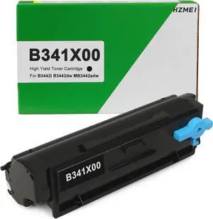 Ennovor B341X00 Toner Cartridge with Chip High Yield B341X00 Black Toner Cartridge Compatible with Lexmark B3442i B3442dw MB3442adw Printer,Black 6,500 Pages