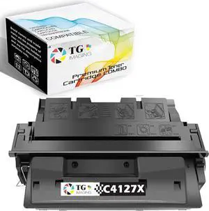 Ennovor TG Imaging Compatible C4127X Toner Cartridge 10,000 Pages Replacement for HP 27X Toner 4127X C4127 for Laser-Jet 4000 4000N 4000T 4050 4050N LBP-1760 Laser Printer (1-Pack, Black High Yield)