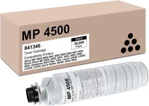 Ennovor BUEGOO MP 4500 Toner Cartridge Black MP4500 841346 Compatible for Aficio MP 3500 4000 4001 4002 4500 5000 5001 5002 Printers| 1 Pack