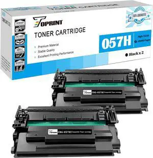 Ennovor Compatible Toner Cartridge 057H ( 057 ) High Yield 10000 Pages 2 Black for Canon LBP236dw MF445dw LBP226dw MF455dw MF448dw MF449dw MF443dw LBP228dw LBP227dw LBP223dw MF451dw MF452dw MF453dw