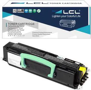 Ennovor LCL Compatible Toner Cartridge Replacement for Lexmark E250A11A E250A21A E250D E350D E350DN E352DN E250DN (1-Pack Black)