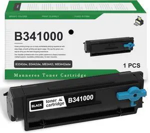 Ennovor B341000 High Yield Black Toner Cartridge(1-Pack) - Compatible B3340 B341000 Toner Cartridge Replacement for Lexmark B3340dw B3442dw MB3442i MB3442adw Printer