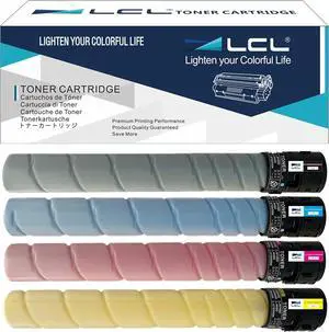 Compatible Toner Cartridge Replacement for Konica Minolta TN324 TN-324K TN324K TN324C TN324M TN324Y A8DA130 A8DA430 A8DA330 A8DA230 High Yield BizHub C258 C308 C368 (4-Pack KCMY)