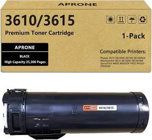 Ennovor 3610 3615 Black Toner Cartridge 106R02731 Compatible for Phaser 3610 3610N 3610DN 3610DNW WorkCentre 3615 3615DN 3615DNW (25,300 Pages)