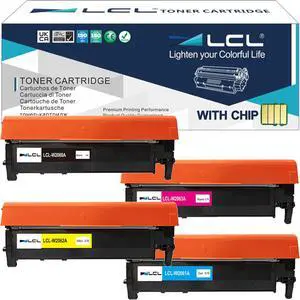 Ennovor LCL 4 Pack 116A Toner Cartridge Replacement for HP W2060A W2061A W2062A W2063A for HP Color Laser 150A 150nw MFP 178nw 178nwg 179fnw 179fwg Printer (Black Cyan Magenta Yellow)